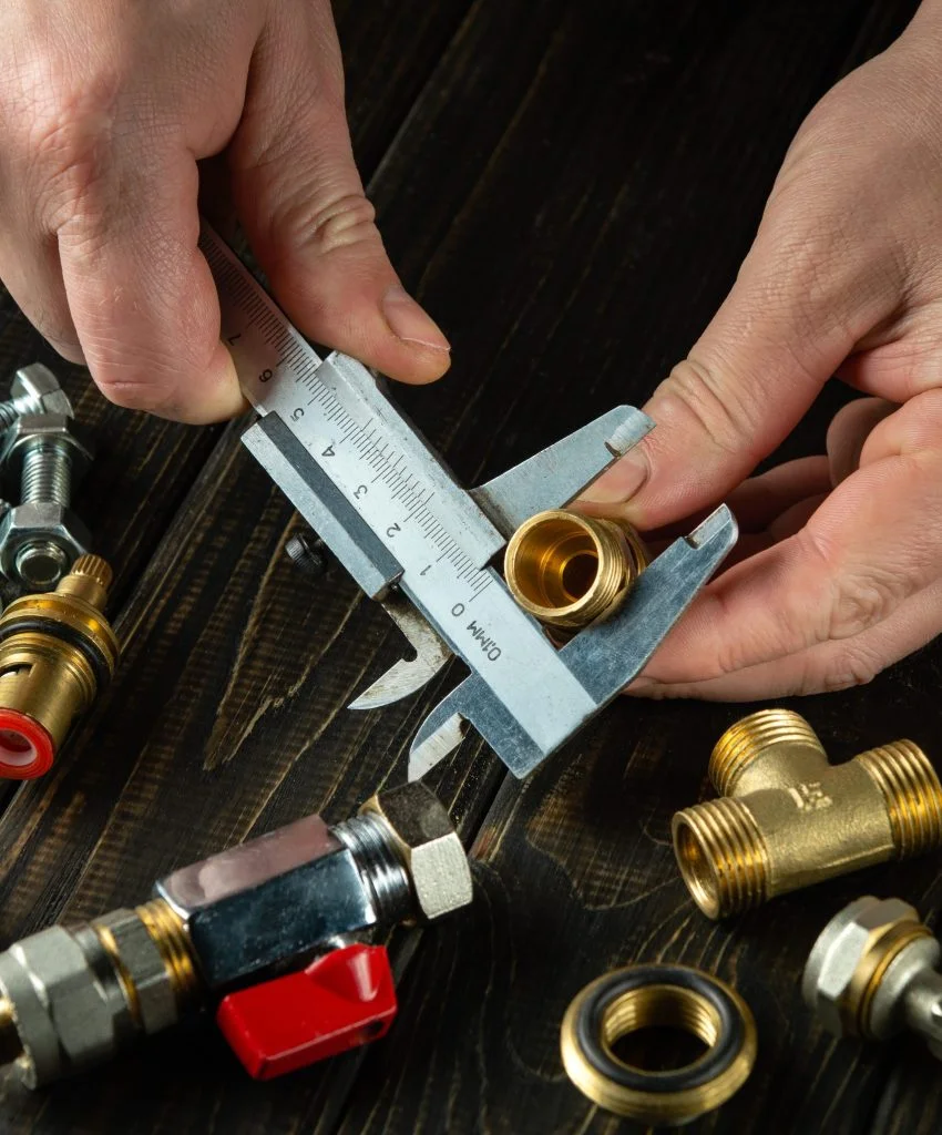 LVI-tarvikkeiden mittaus